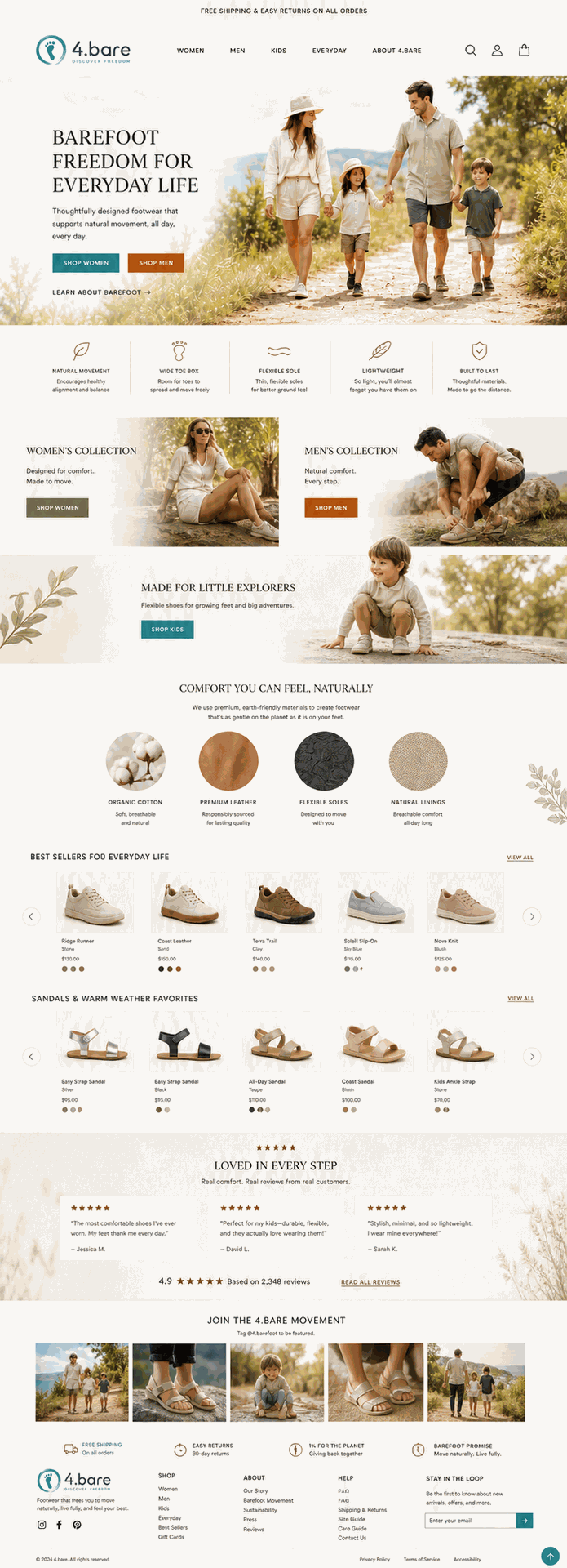 4.bare: e-commerce design
